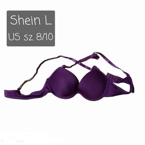 Shein Purple Bra New size L(8/10)